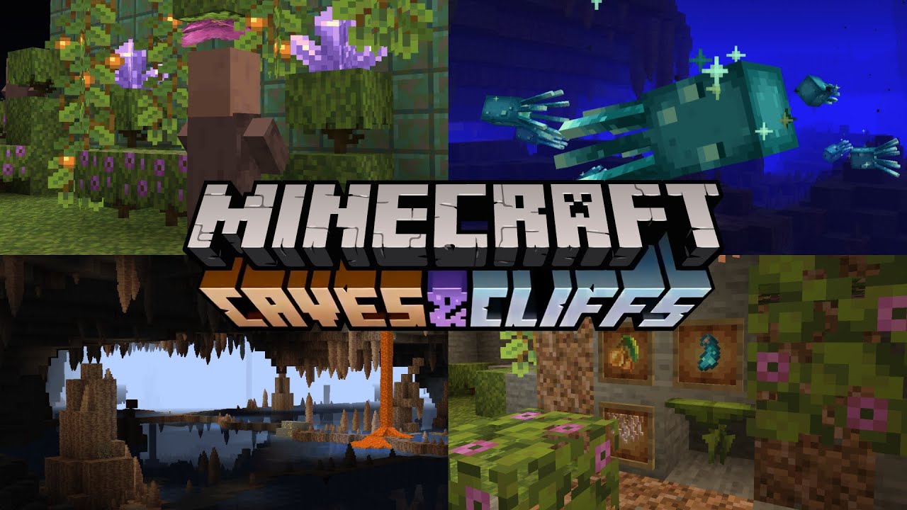 15 New things added in Minecraft 1.17 Caves & Cliffs ...