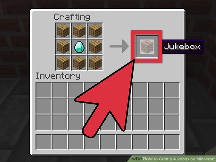 3 Ways to Craft a Jukebox on Minecraft