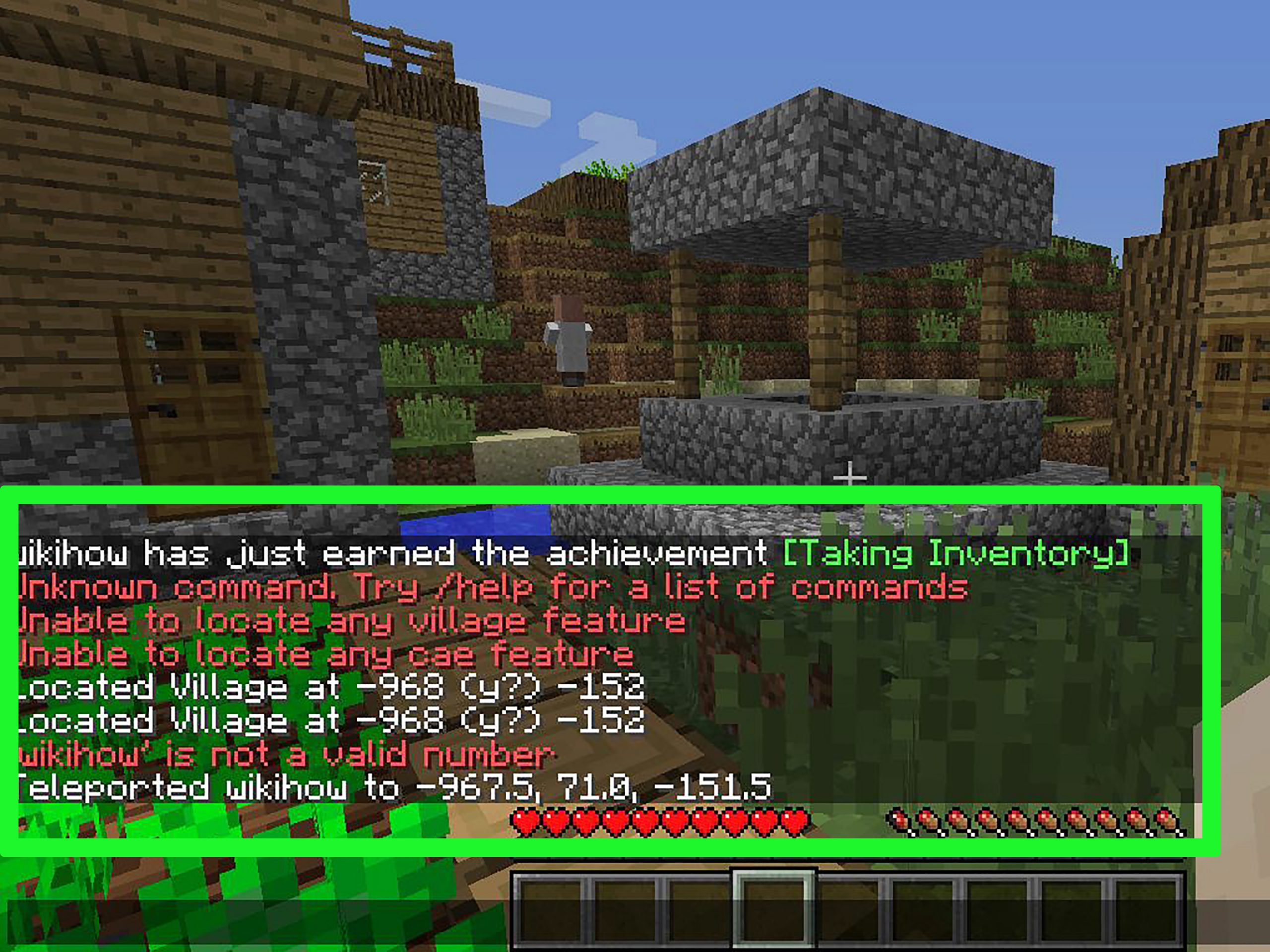 4 Ways to Find a Village in Minecraft