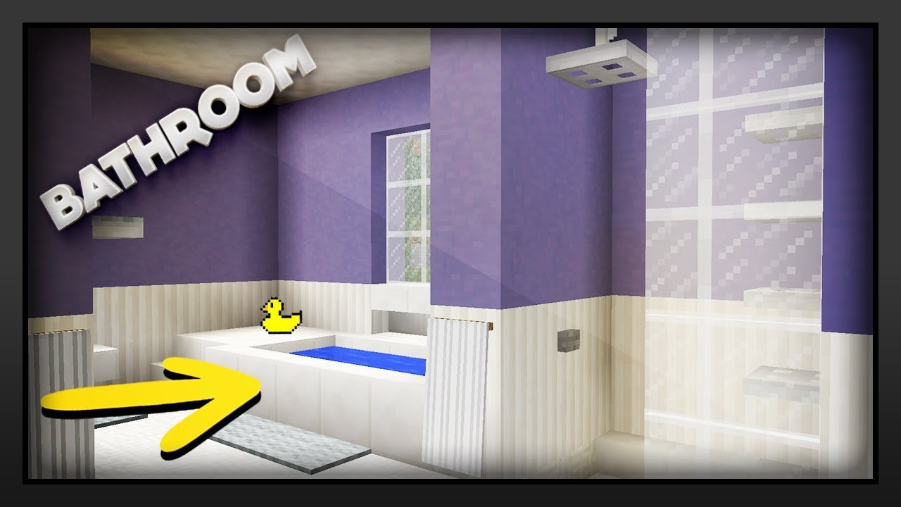 48+ Bathroom Ideas For Minecraft, Amazing Ideas!