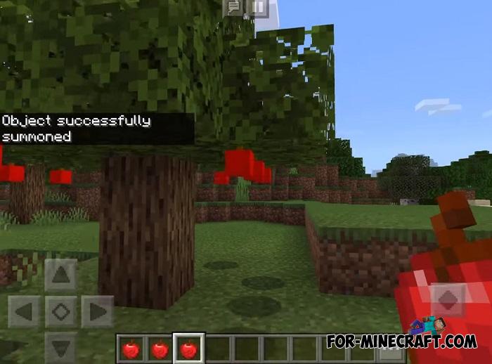 Apple Tree Addon for Minecraft PE 1.14