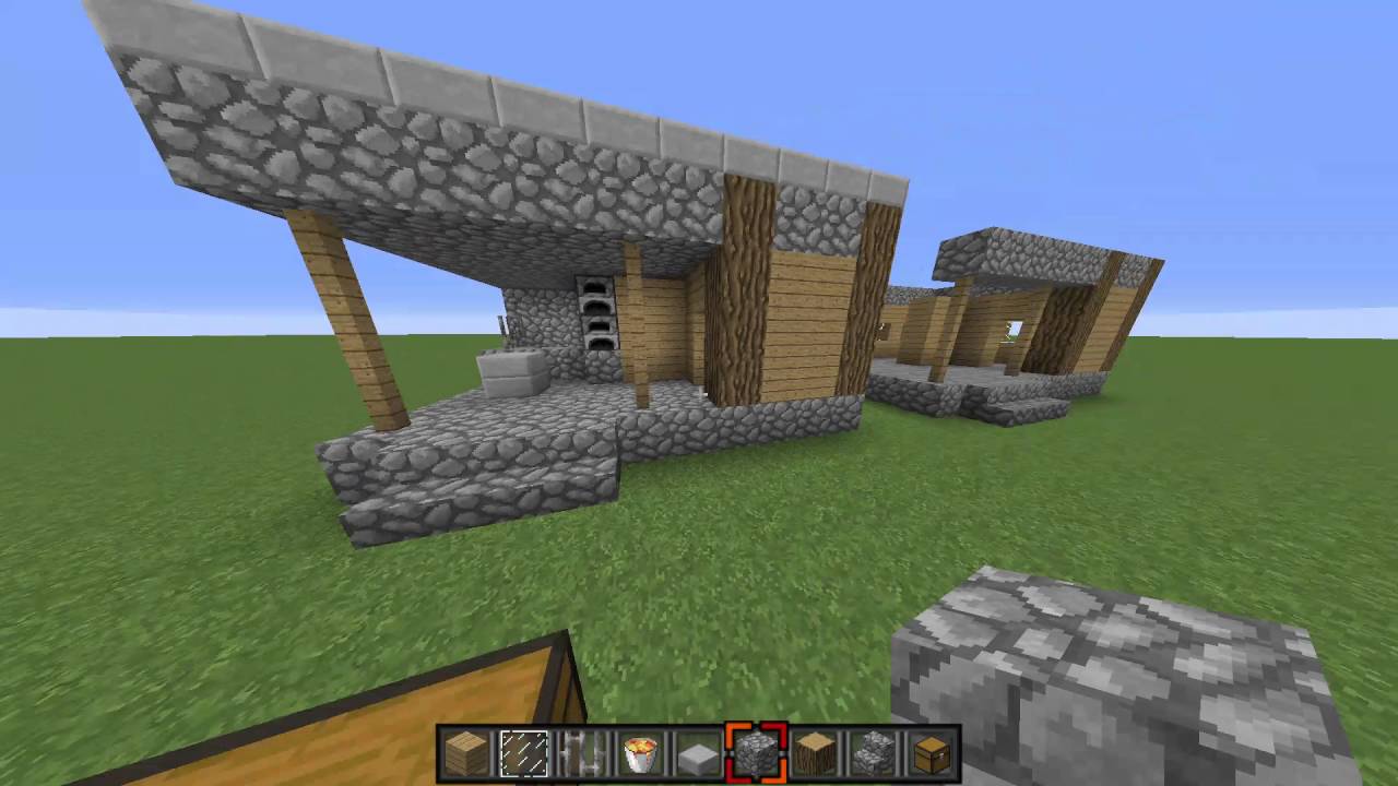 [BLUEPRINTS] Minecraft Black Smith Village House Building Design Ideas ...