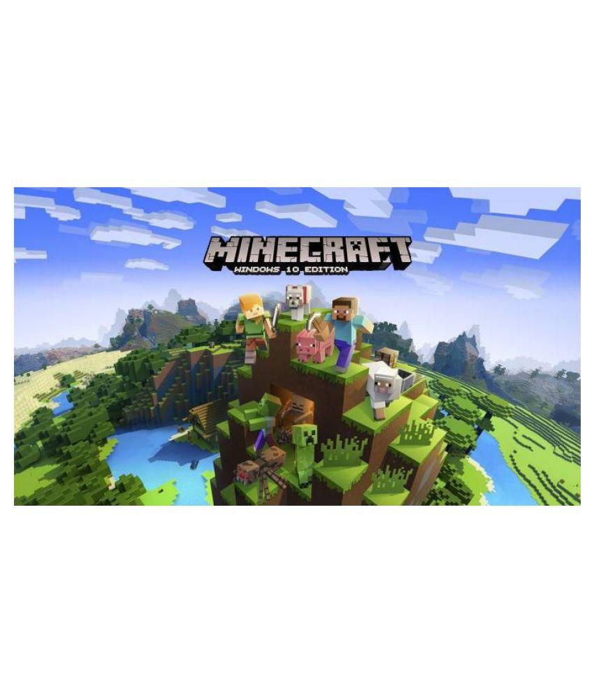 Buy Minecraft Windows 10 Edition Microsoft Key (PC Game) Online at Best ...