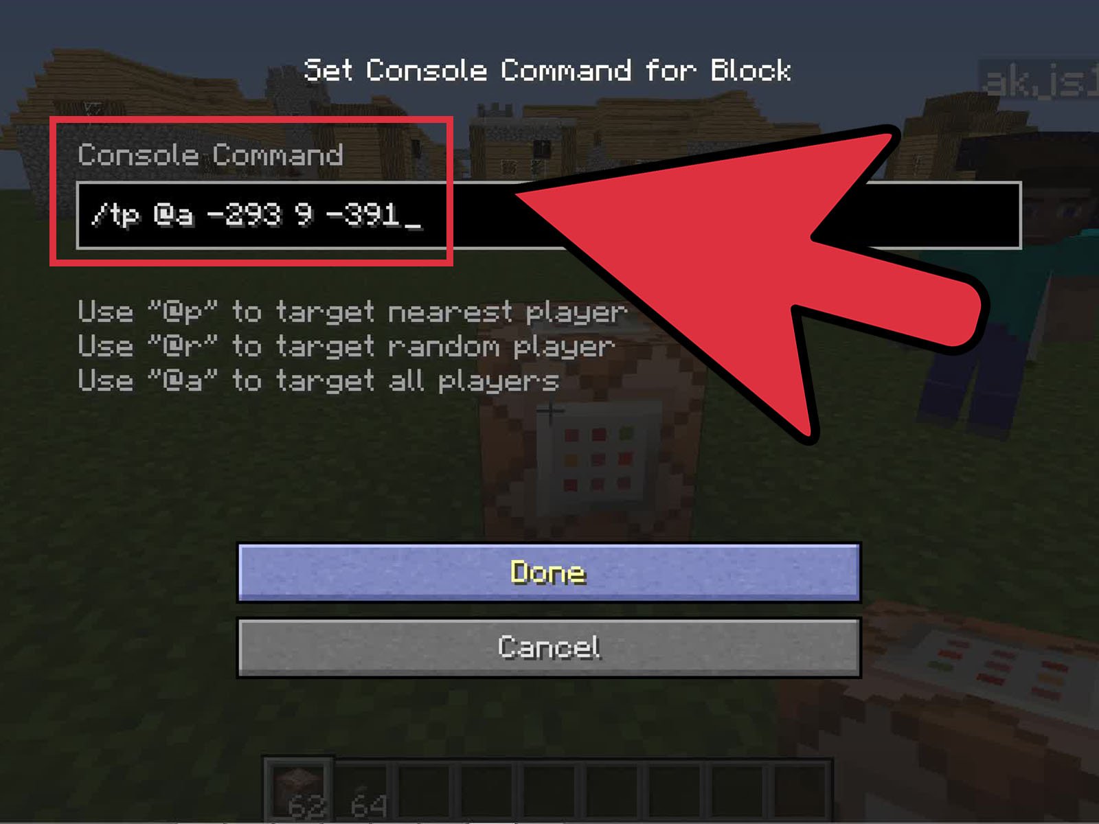 CÃ³mo usar bloques de comando en Minecraft: 16 pasos