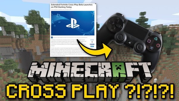 Can Minecraft PC play with PS4?