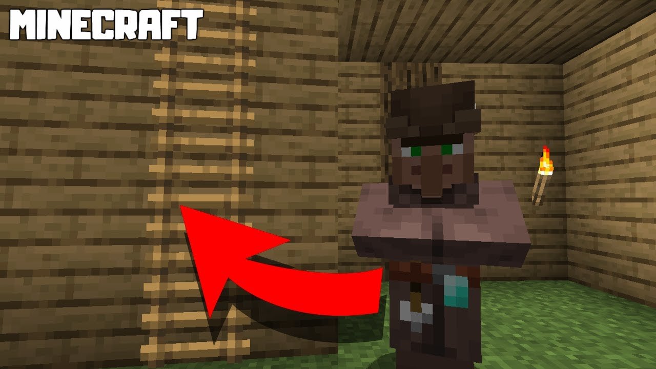 Can Minecraft Villagers Climb Ladders? 1.16.4