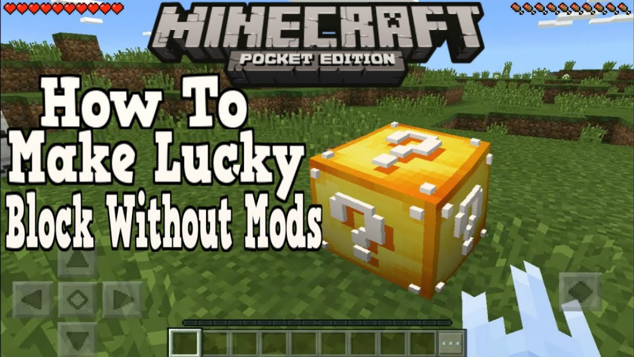 Can you get lucky block mod on xbox