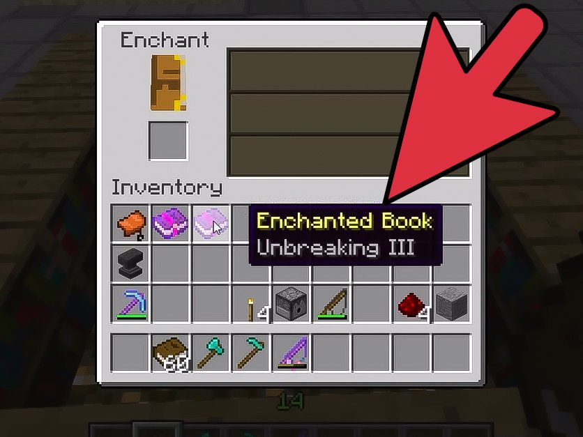 Comment utiliser les livres enchantÃ©s dans Minecraft