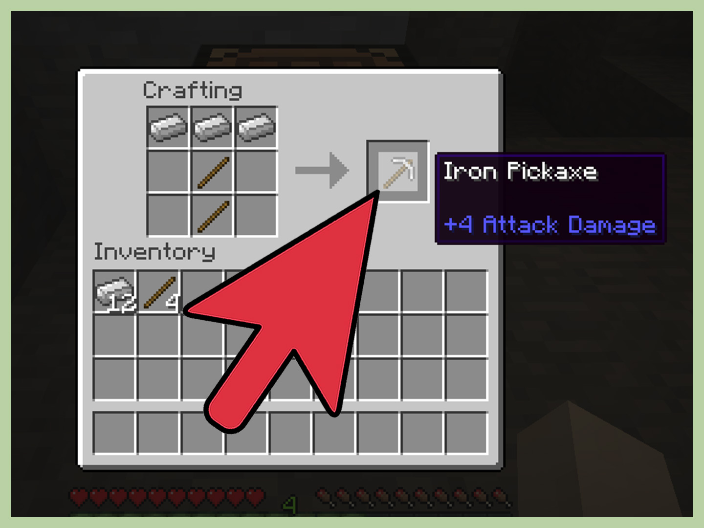 Cómo encontrar hierro en Minecraft: 9 Pasos