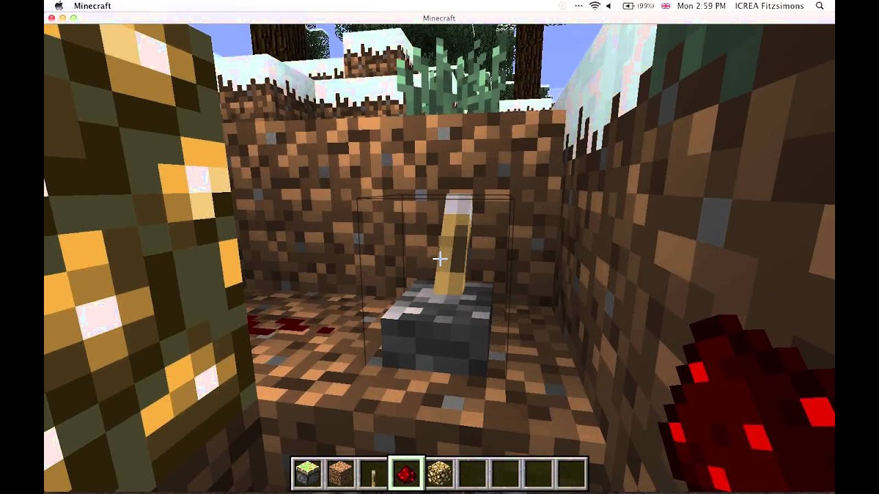 Cool Minecraft Glitch to see underground caves
