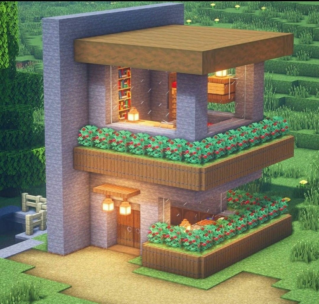 Cute Minecraft House Designs Easy : Pin on minecraft architecture in ...