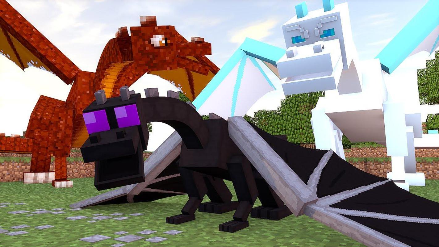 Dragons Addon for Minecraft PE for Android