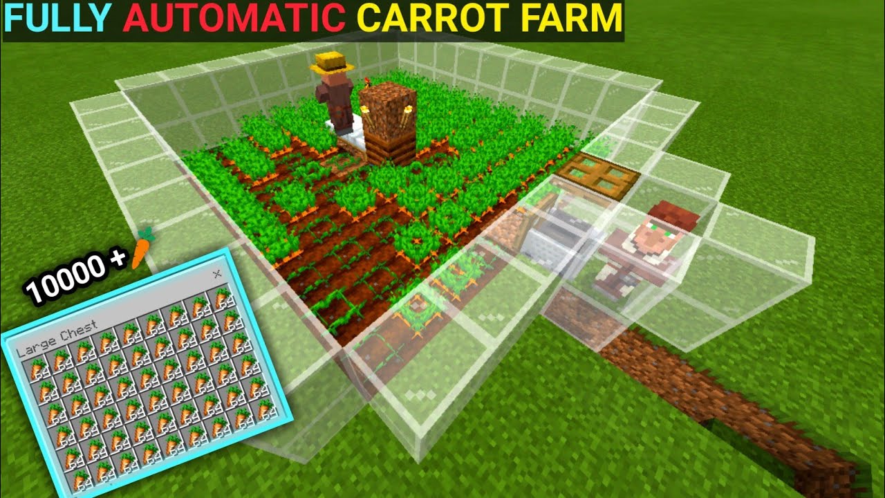 easy way to make fully automatic carrot farm