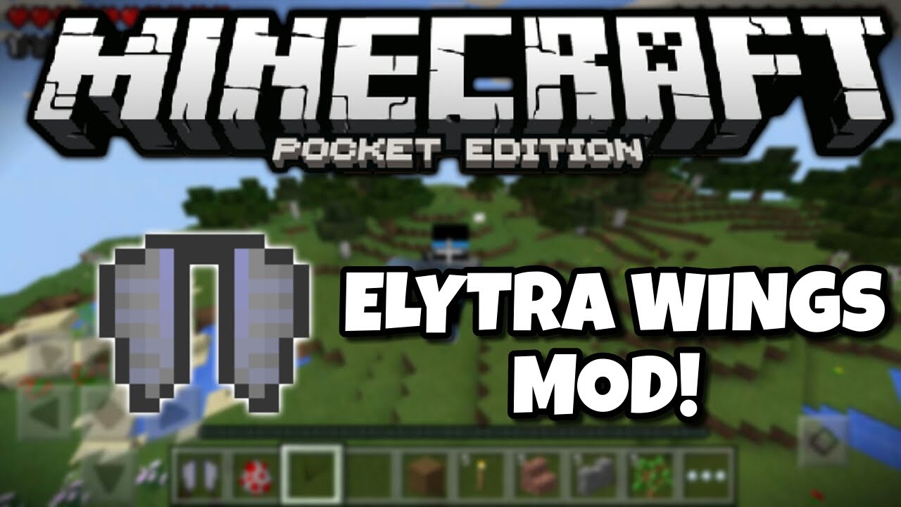 ELYTRA WINGS Mod for Minecraft PE 0.15.9/0.15.0 (CPE ...