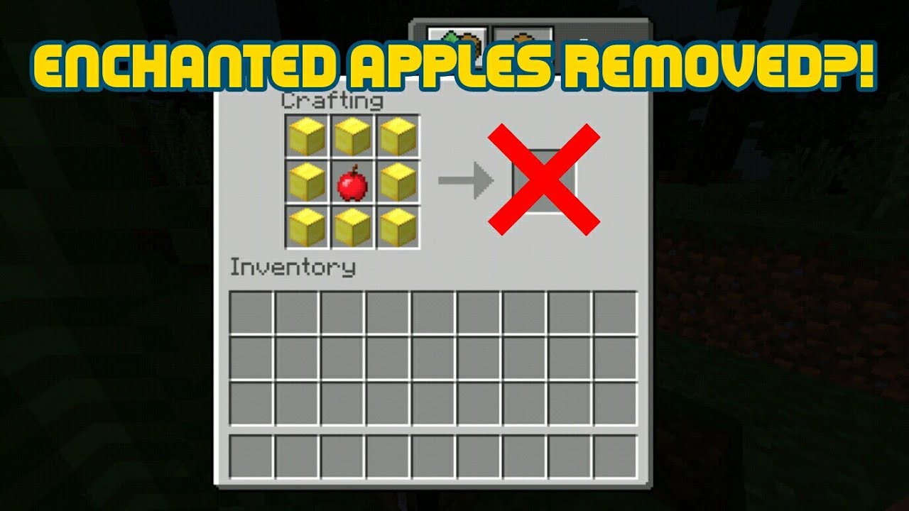 ENCHANTED GOLDEN APPLE REMOVED?!