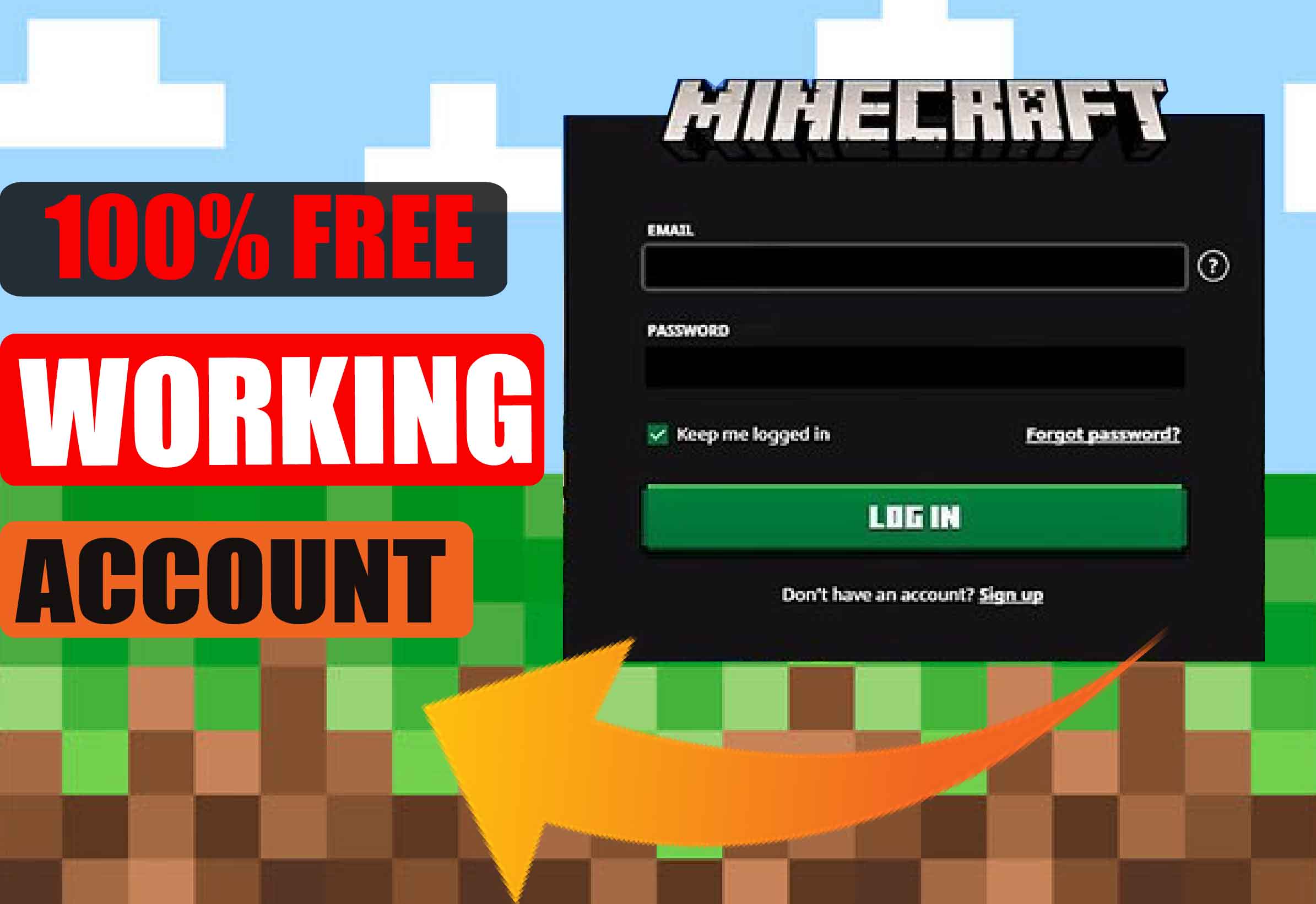 Free Minecraft Account And Password 2021 â? 100% Working Account