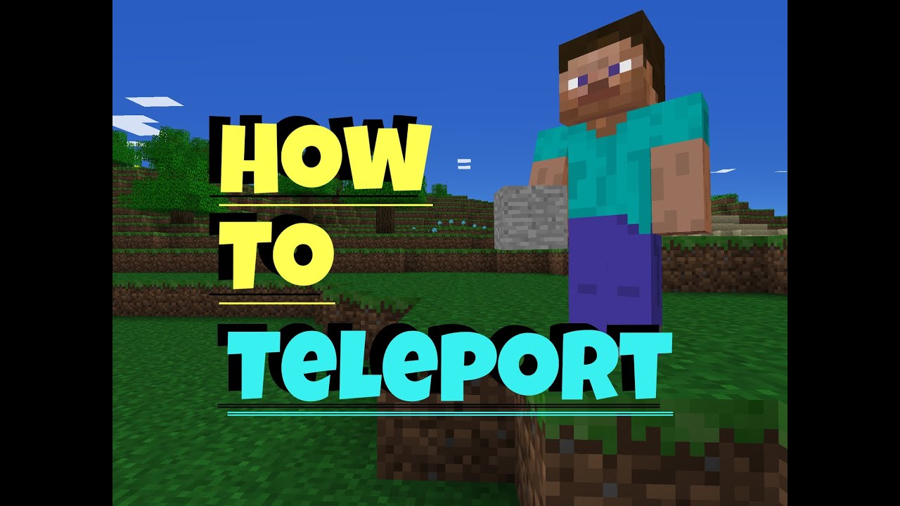 Hoe Maak Je Een Teleport In Minecraft Met Bordje
