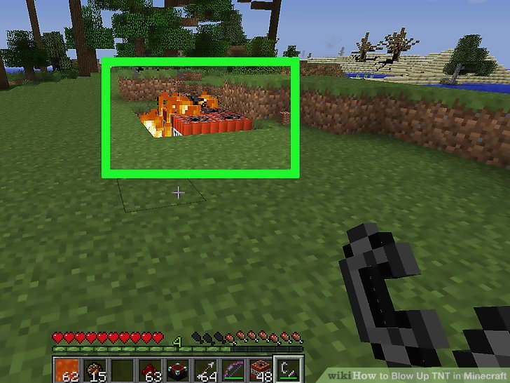 How to Blow Up TNT in Minecraft (with Pictures)