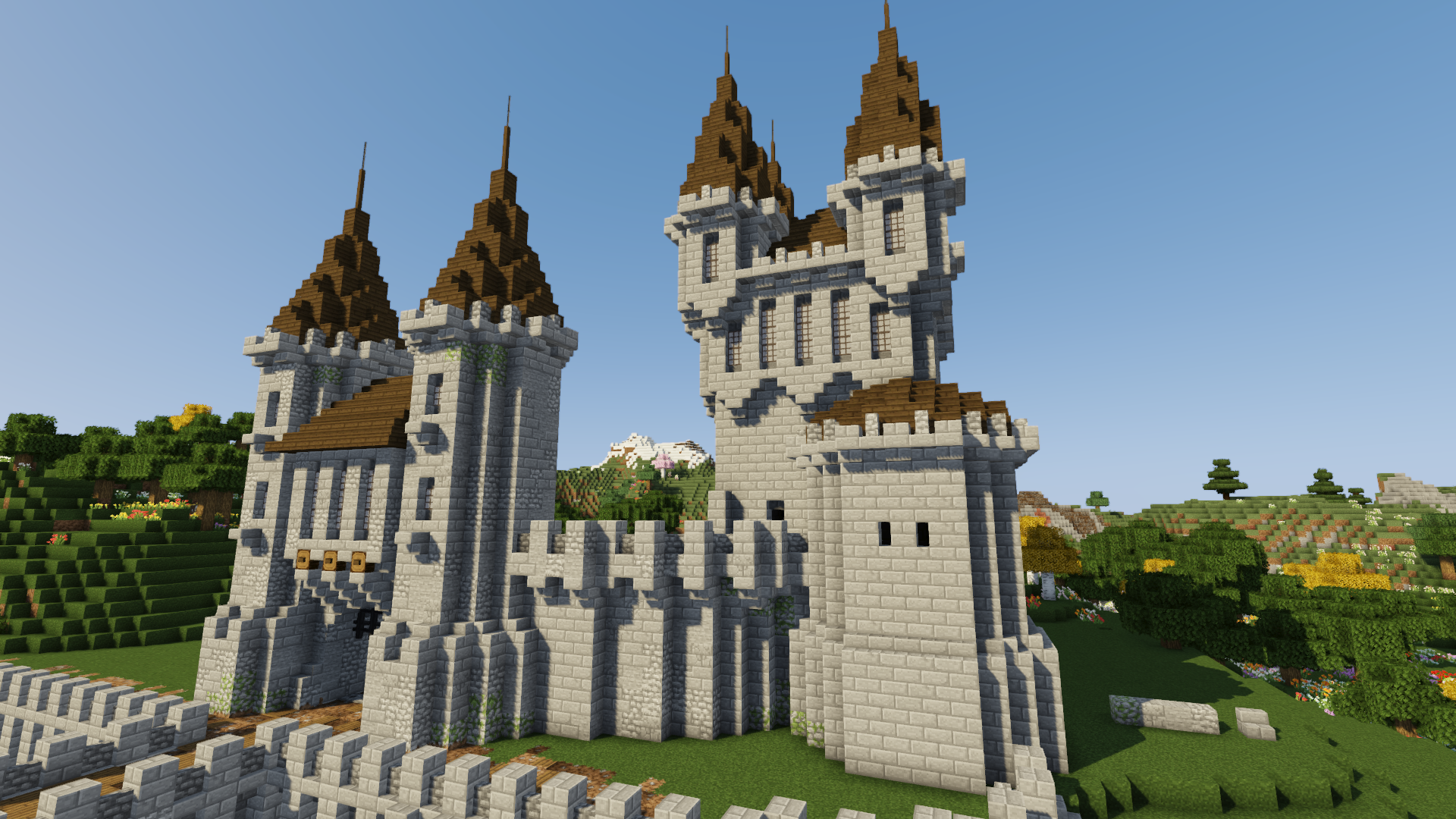 How To Build A Castle Minecraft Tutorial