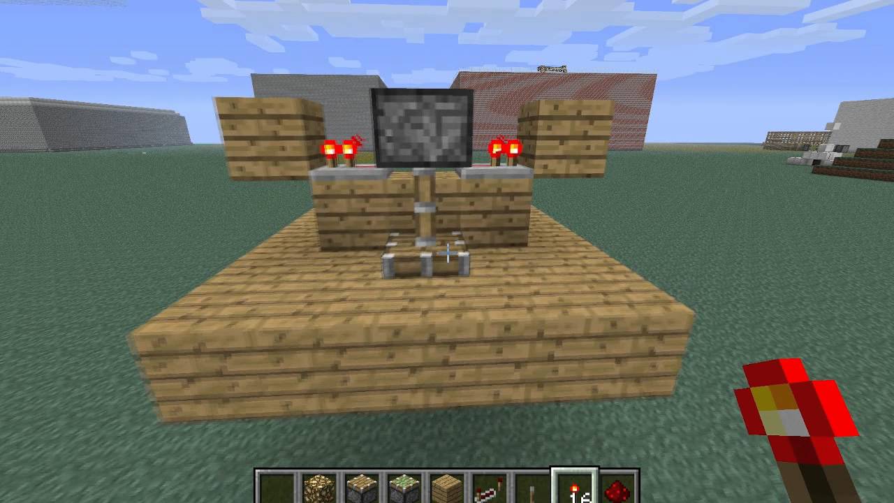 How to Build a Light Switch in Minecraft
