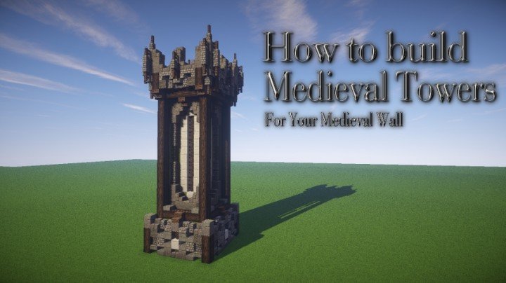 How to build a Medieval Tower Minecraft Blog