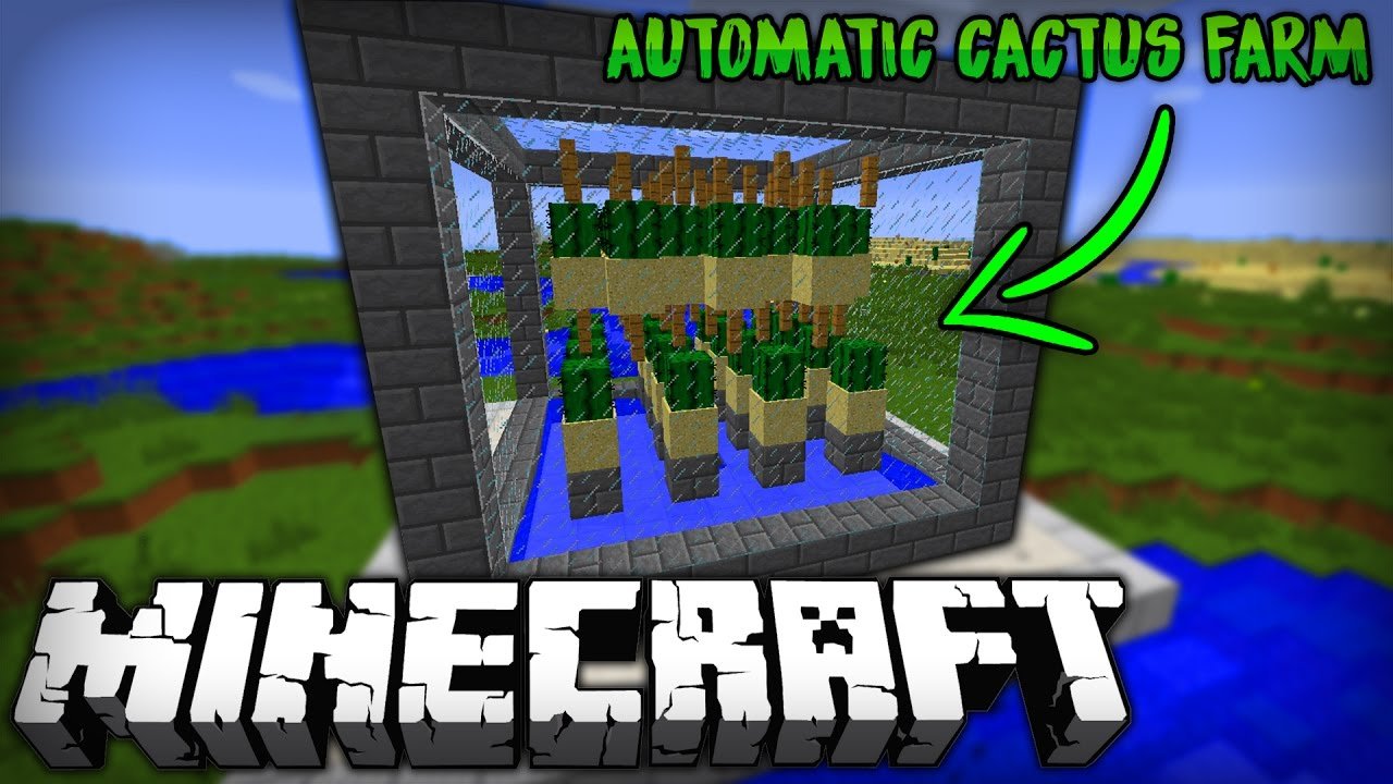 How to Build an Automatic Cactus Farm in Minecraft