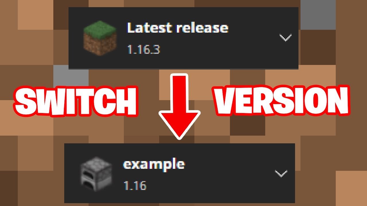 How To Change Your Version Of Minecraft On 1.16.3!