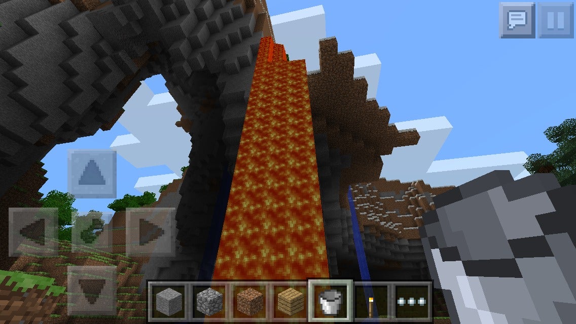 How to Collect Lava on Minecraft Pocket Edition : 3 Steps ...