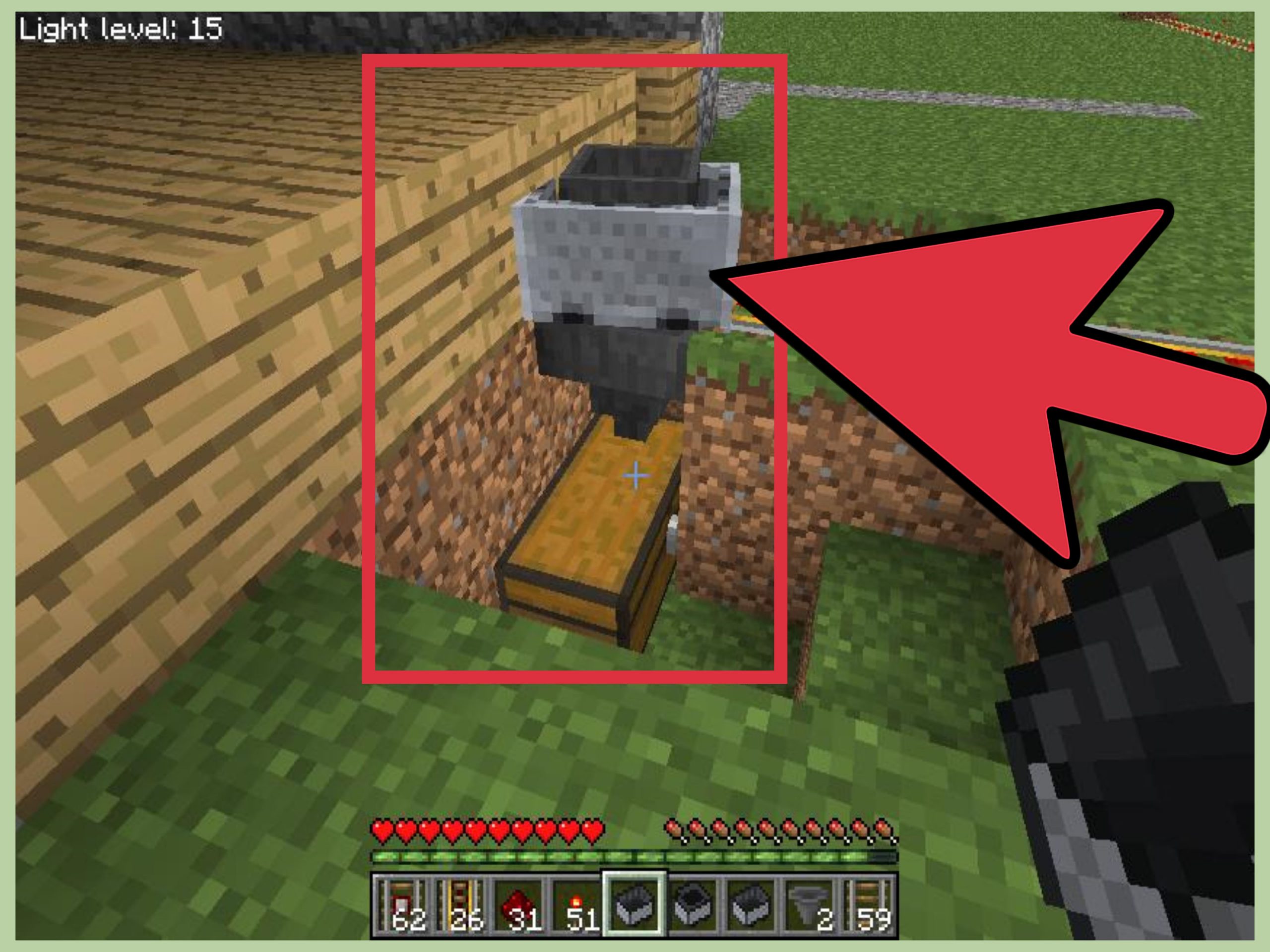 How to Craft a Hopper in Minecraft: 12 Steps (with Pictures)