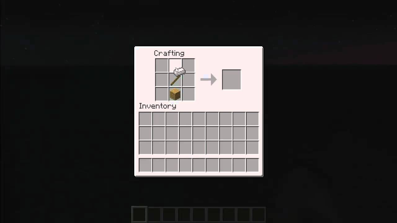 How to Craft a Trip Wire Hook in Minecraft 1.4.2