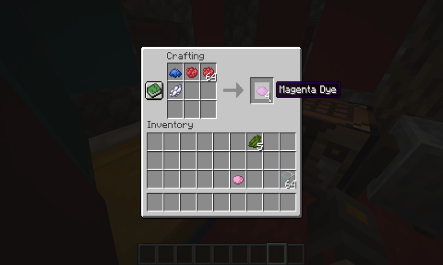 How to create all Minecraft Dyes