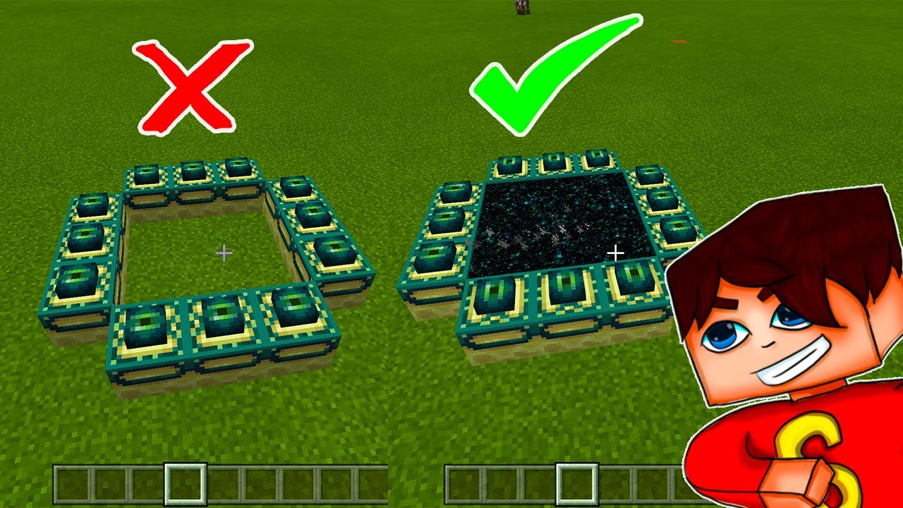 How to create End Portals In Minecraft Creative Mode ...