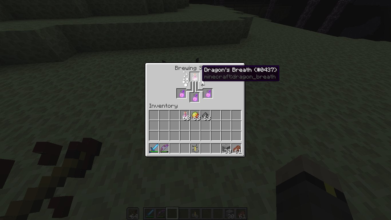 How to Create New Lingering Potions : Minecraft