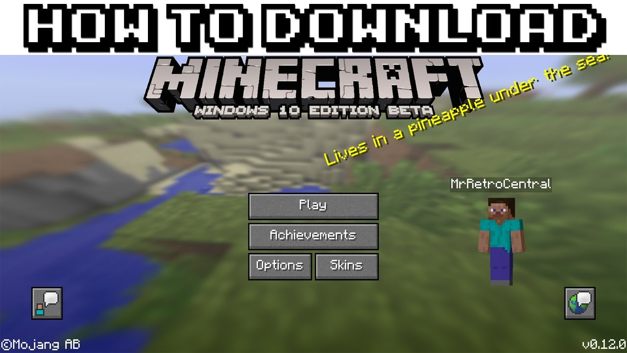 How to download Minecraft Windows 10 Edition Beta for free ...