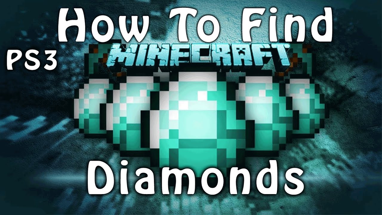 How To Find Diamonds In Minecraft PS3 Edition: FAST AND EASY WAY (HD ...