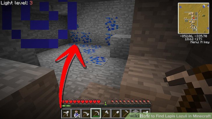 How to Find Lapis Lazuli in Minecraft: 5 Steps (with Pictures)