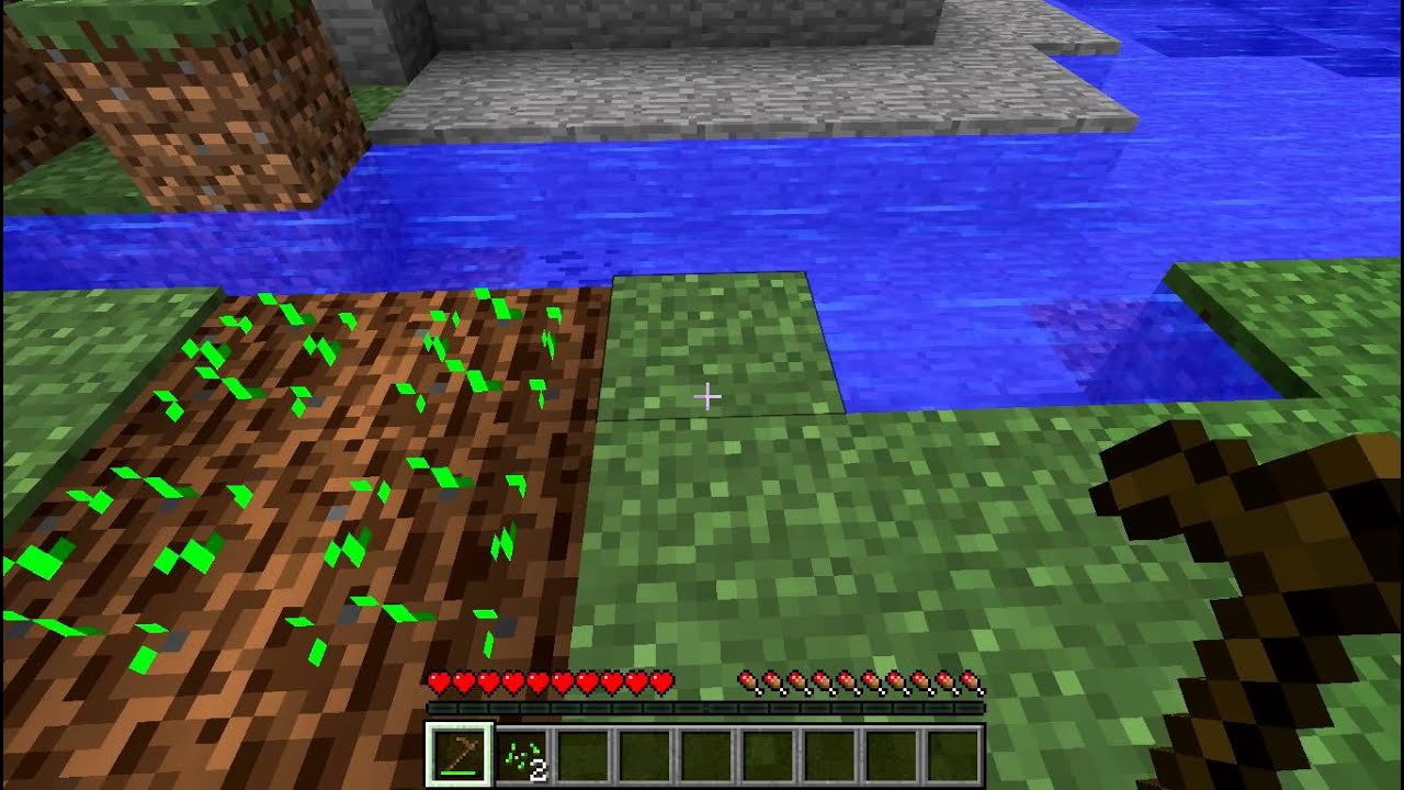 How to find seeds and grow wheat in minecraft