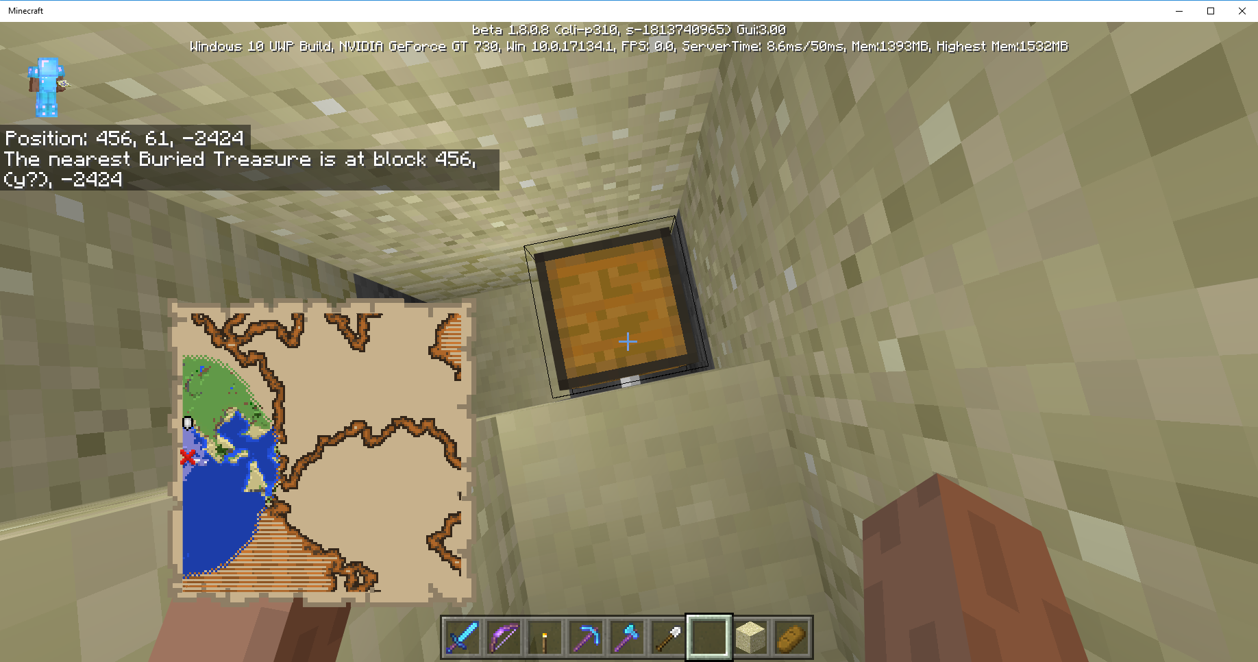 How to Find Treasure in Minecraft?