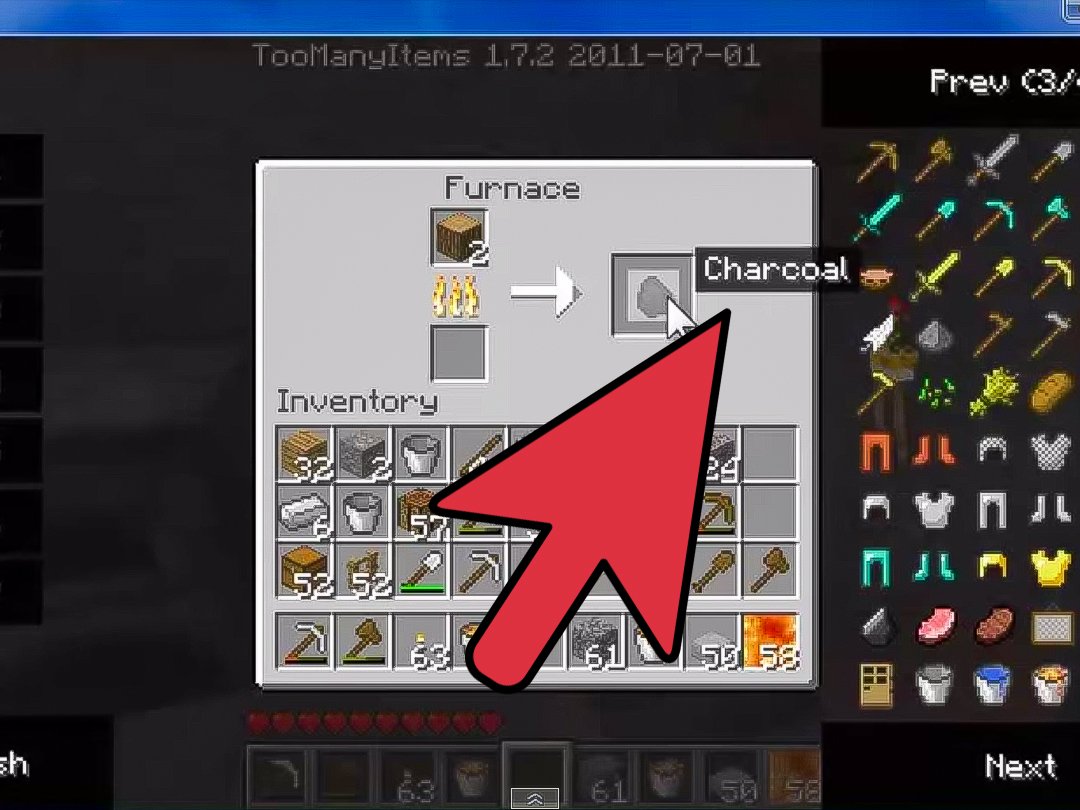 How to Get Charcoal Instead of Coal in Minecraft: 5 Steps