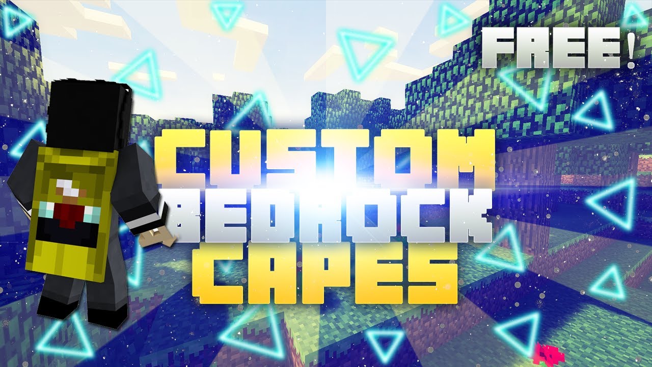 How To Get CUSTOM CAPES On Minecraft Bedrock Edition! (Windows 10 ...