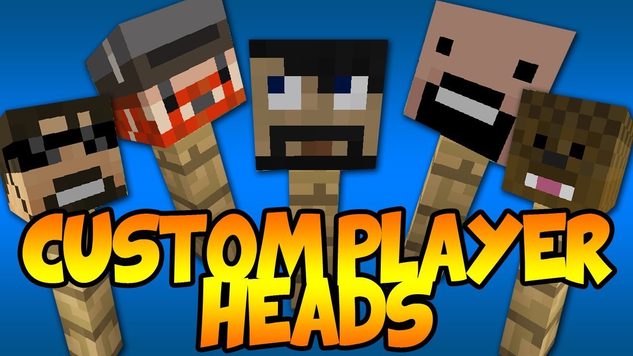 How to Get Custom Player Heads in Minecraft 1.8 (No Mods ...