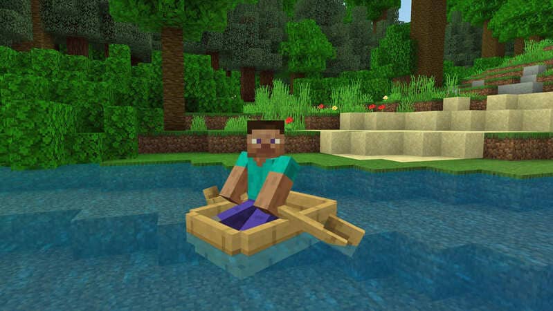 How to Get Out of a Boat in Minecraft Game (Update)