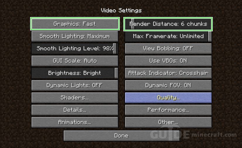How to increase FPS and get rid of lags in Minecraft step ...