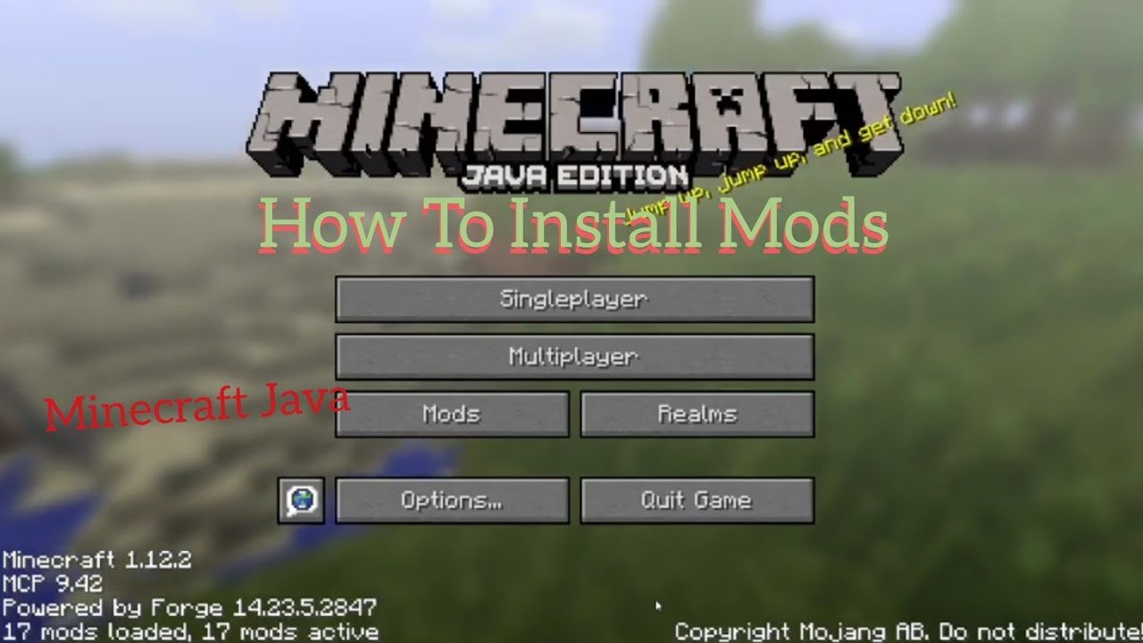 Install minecraft forge