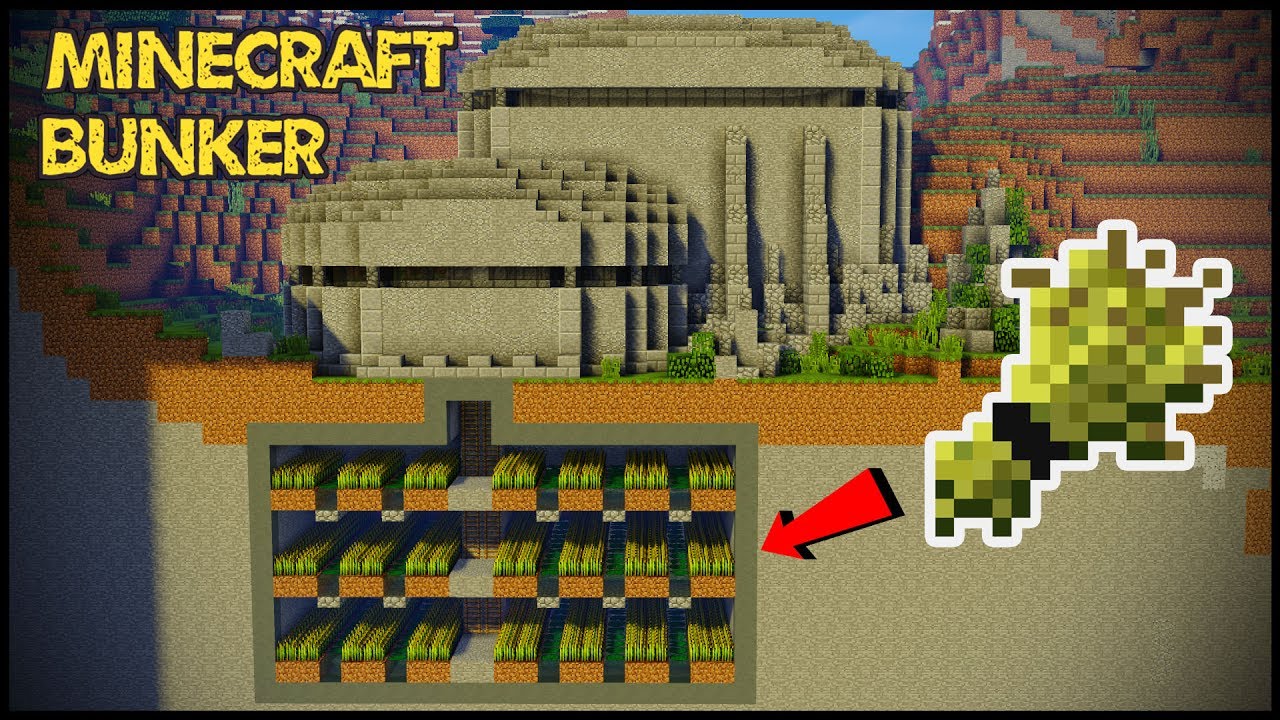 How To Make A BUNKER In Minecraft!