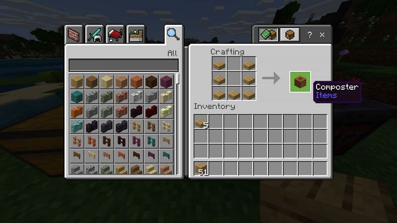 How to make a Composter in Minecraft: Materials Required, Crafting ...