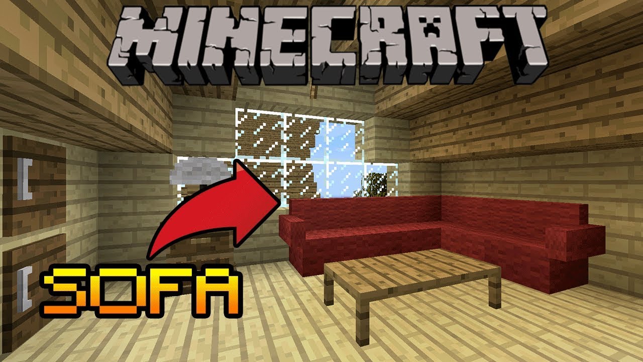 How to make a couch in minecraft pocket edition ...