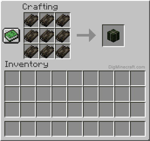How to make a Dried Kelp Block in Minecraft