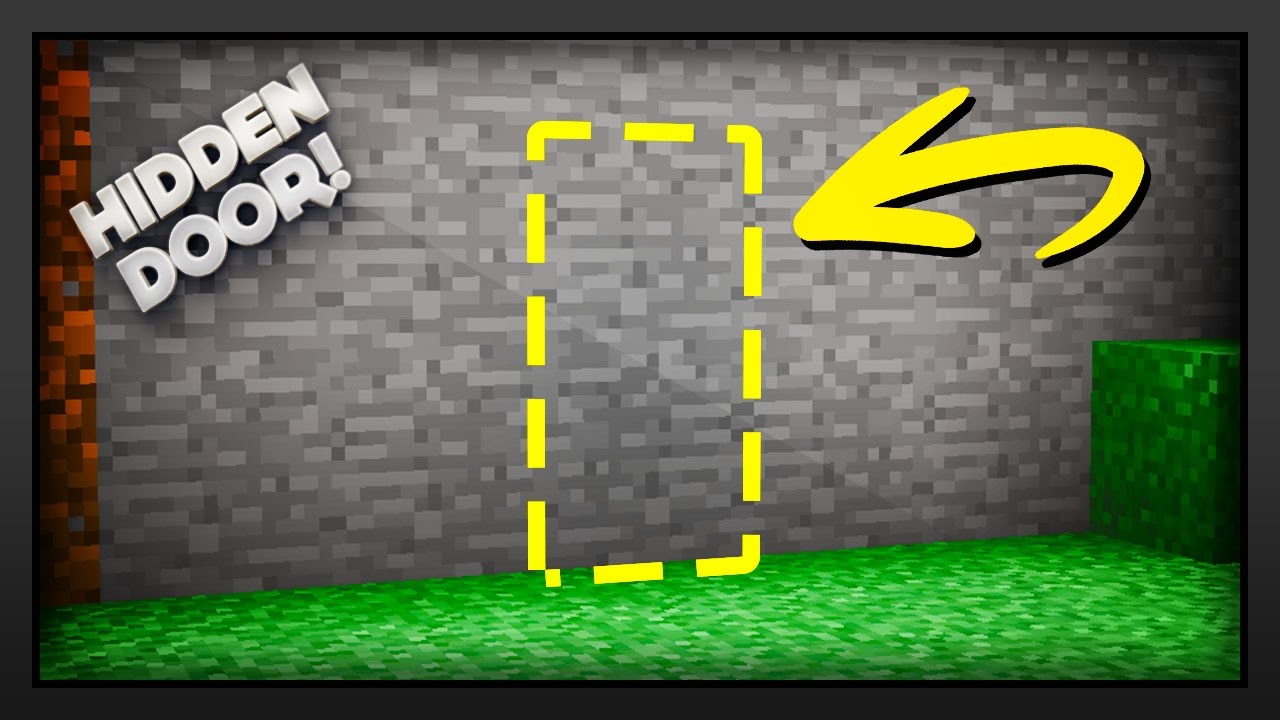 How To Make A Hidden Door In Minecraft Xbox