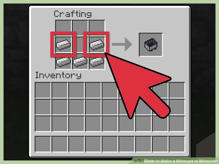 How to Make a Minecart in Minecraft (with Pictures)